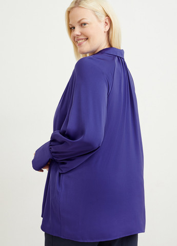 Васильковая блуза C&A