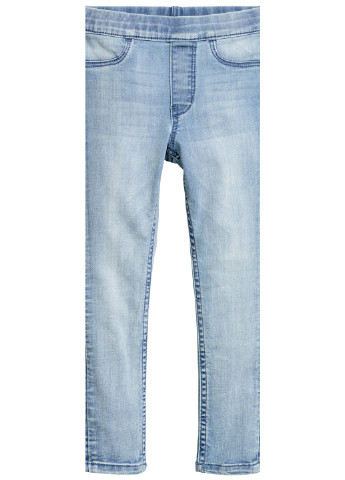 Джеггінси (2 шт.) H&M однотонні комбіновані джинсові бавовна