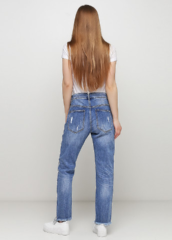 Голубые демисезонные джинсы MELLY & CO
