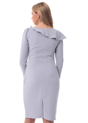 Світло-лілова кежуал сукня GENEVIE однотонна