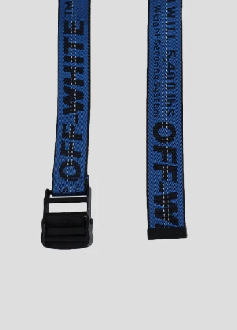 Светло-серый текстильный ремень Off-White (228291392)