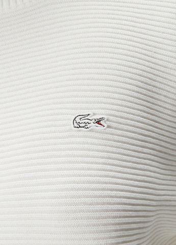 Белый демисезонный джемпер джемпер Lacoste