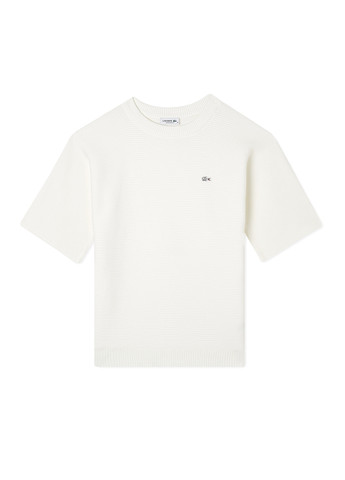 Белый демисезонный джемпер джемпер Lacoste