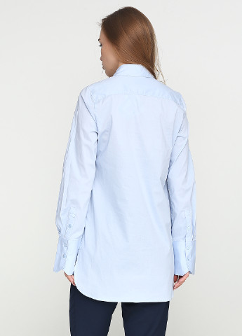 Голубая демисезонная блуза Gestuz