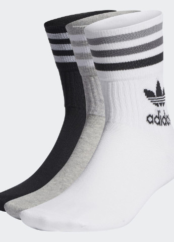 Три пари шкарпеток Crew Mid-Cut adidas (253127276)