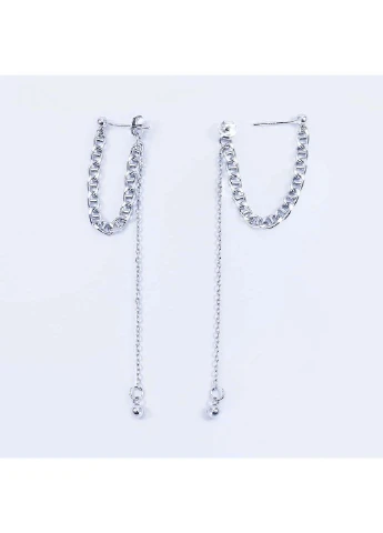 Серьги серебряные родированные s2-112 2.9 Infini (256513872)