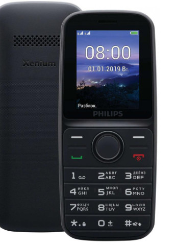 Мобільний телефон Xenium E109 Black Philips (203962593)