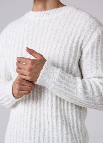 Белый демисезонный джемпер джемпер SHEIN