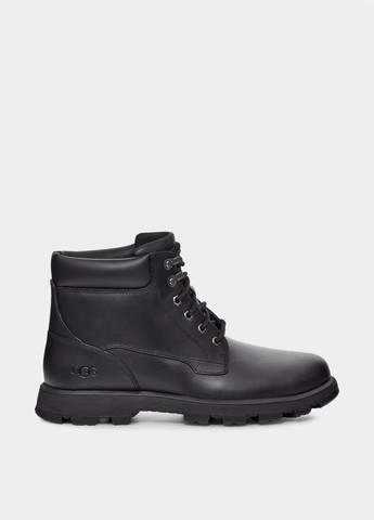 Черные зимние ботинки тимберленды UGG