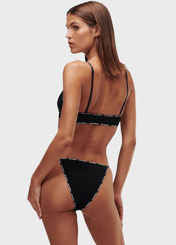 Чорний бралетт бюстгальтер Karl Lagerfeld без кісточок бавовна