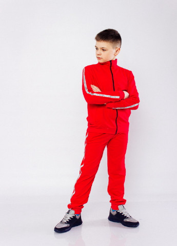 Красный демисезонный костюм для мальчика KINDER MODE