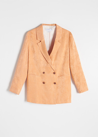 Лососевый женский жакет Reserved однотонный - демисезонный