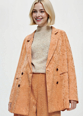 Лососевый женский жакет Reserved однотонный - демисезонный