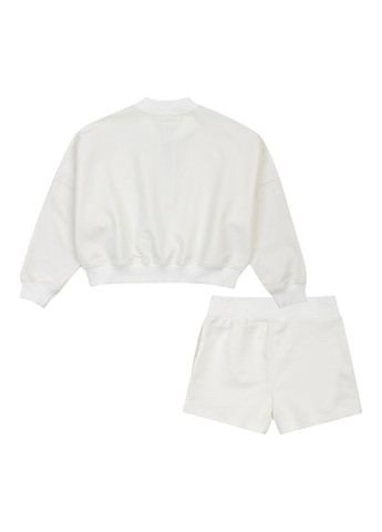 Молочний демісезонний комплект (бомбер, шорти) Garnamama