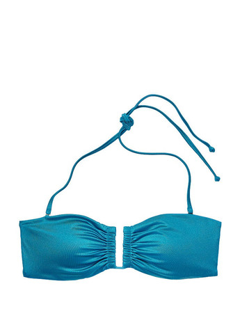 Голубой летний купальник (лиф, трусики) раздельный Victoria's Secret