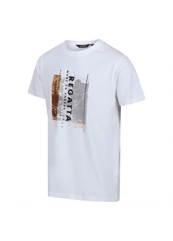 Біла футболка Regatta Cline VII