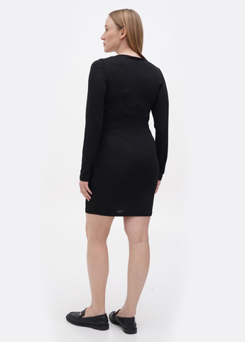 Черное кэжуал платье New Girl Order однотонное