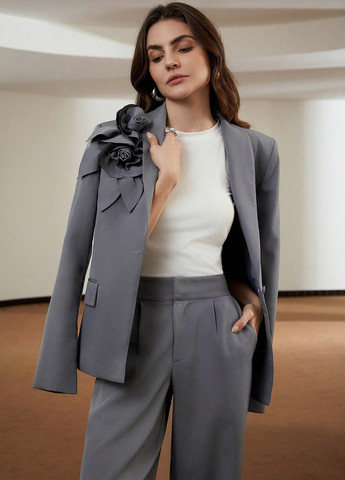 Костюм (жакет, брюки) SHEIN (324629980)