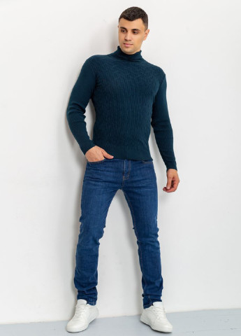 Темно-бірюзовий демісезонний светр Ager