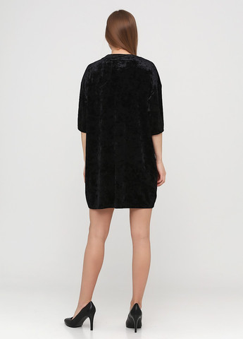 Черное кэжуал платье платье-футболка Monki однотонное