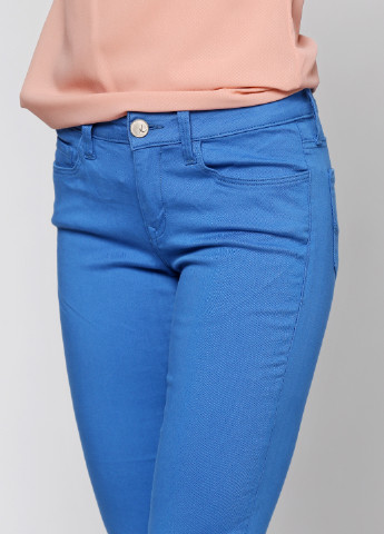 Синие кэжуал демисезонные брюки Mavi