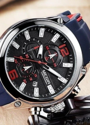 Мужские Часы 2063 Formula кварцевые спортивные Megir (226698989)
