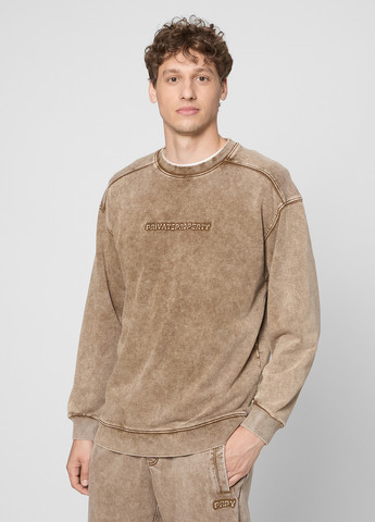 Бежевый свитшот PRPY варенка тиснение (361270795)