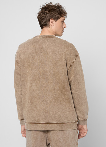 Бежевый свитшот PRPY варенка тиснение (361270795)