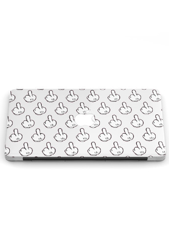 Чехол пластиковый для Apple MacBook Air 13 A1932 / A2179 / A2337 Пошел ты (Fuck You) (9656-1874) MobiPrint (218539552)