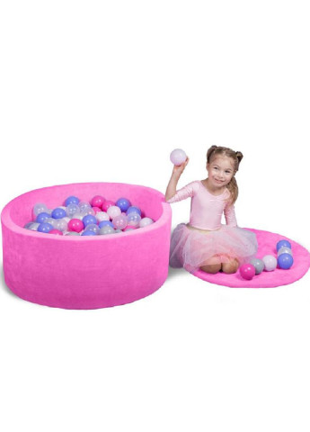 Дитячий сухий басейн для дому вулиці для дітей із кульками (3412475-Т) Рожевий Francesco Marconi (251208260)