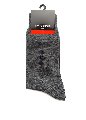 Шкарпетки Pierre Cardin написи сірі повсякденні
