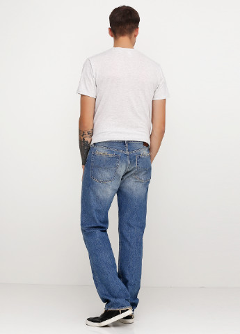 Синие демисезонные прямые джинсы Ralph Lauren