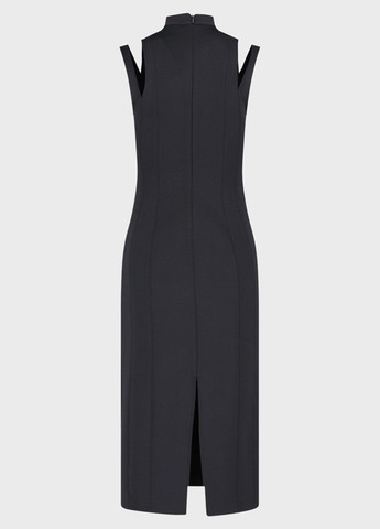 Чорна кежуал сукня силуетна, сукня-майка Calvin Klein однотонна