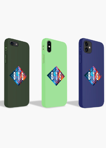 Чехол силиконовый Apple Iphone X БТС (BTS) (6129-1062) MobiPrint (219347581)