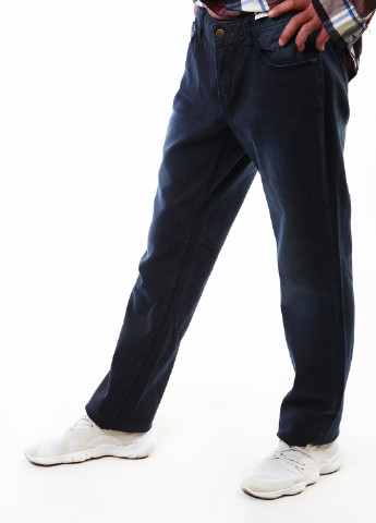 Темно-синие демисезонные джинсы Comma