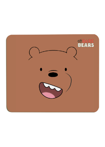 Коврик для мышки Гризли Вся правда о медведях (We Bare Bears) (25108-2663) 29х21 см MobiPrint (224437185)
