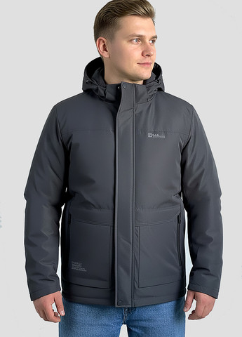 Серая демисезонная куртка Sun's House