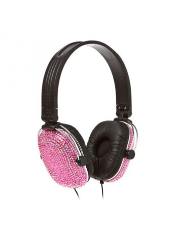 Накладні навушники з гарнітурою "Кристалічний звук"; рожеві Satzuma (210441100)