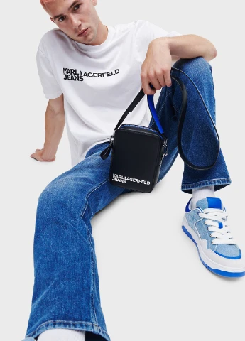 Белая футболка Karl Lagerfeld Jeans