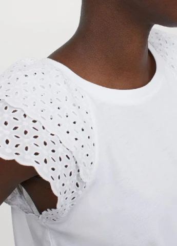Белая блуза H&M