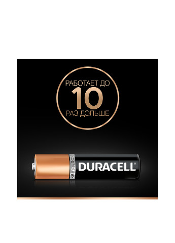 Батарейки Basic AAА алкалиновые 1.5V LR03 (12 шт.) Duracell (12100806)