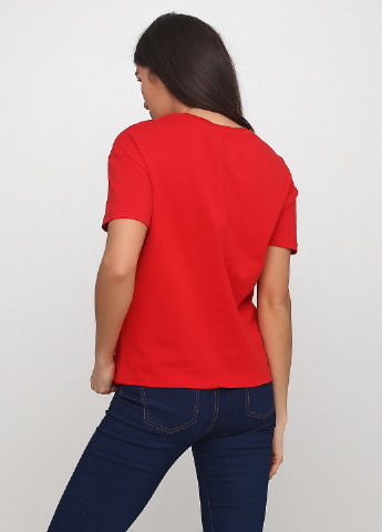 Червона літня футболка Madoc Jeans