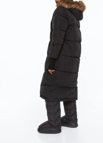 Чорне зимнє Пальто H&M