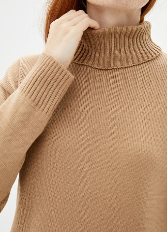 Костюм (свитер, брюки) Sewel брючный однотонный бежевый кэжуал акрил, шерсть