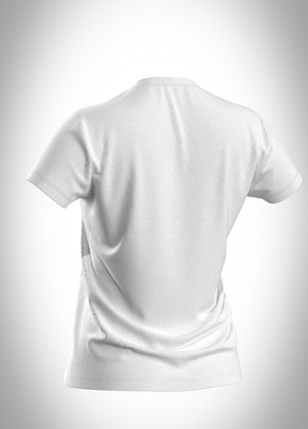Белая летняя футболка GF SPORT