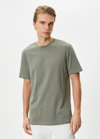 Хакі (оливкова) футболка KOTON