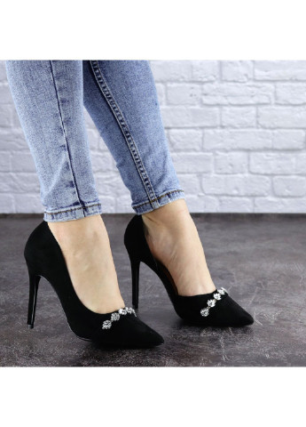 Жіночі туфлі на підборах Fajita 1951 38 24 см Чорний Fashion (253791757)