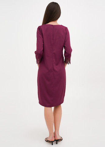 Сливова кежуал сукня Imperial однотонна