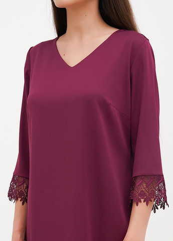 Сливова кежуал сукня Imperial однотонна