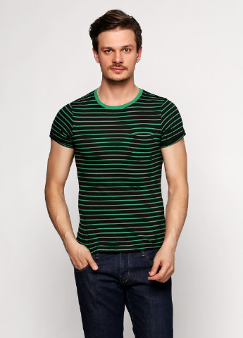 Зеленая футболка H&M